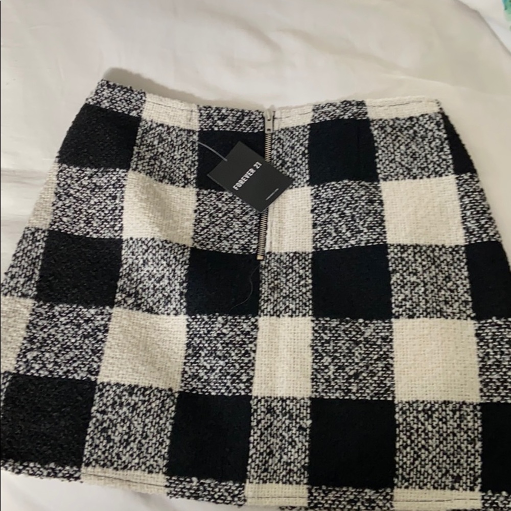 Forever 21 plaid skirt